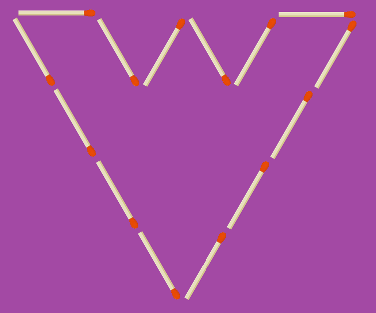 головоломка со спичками