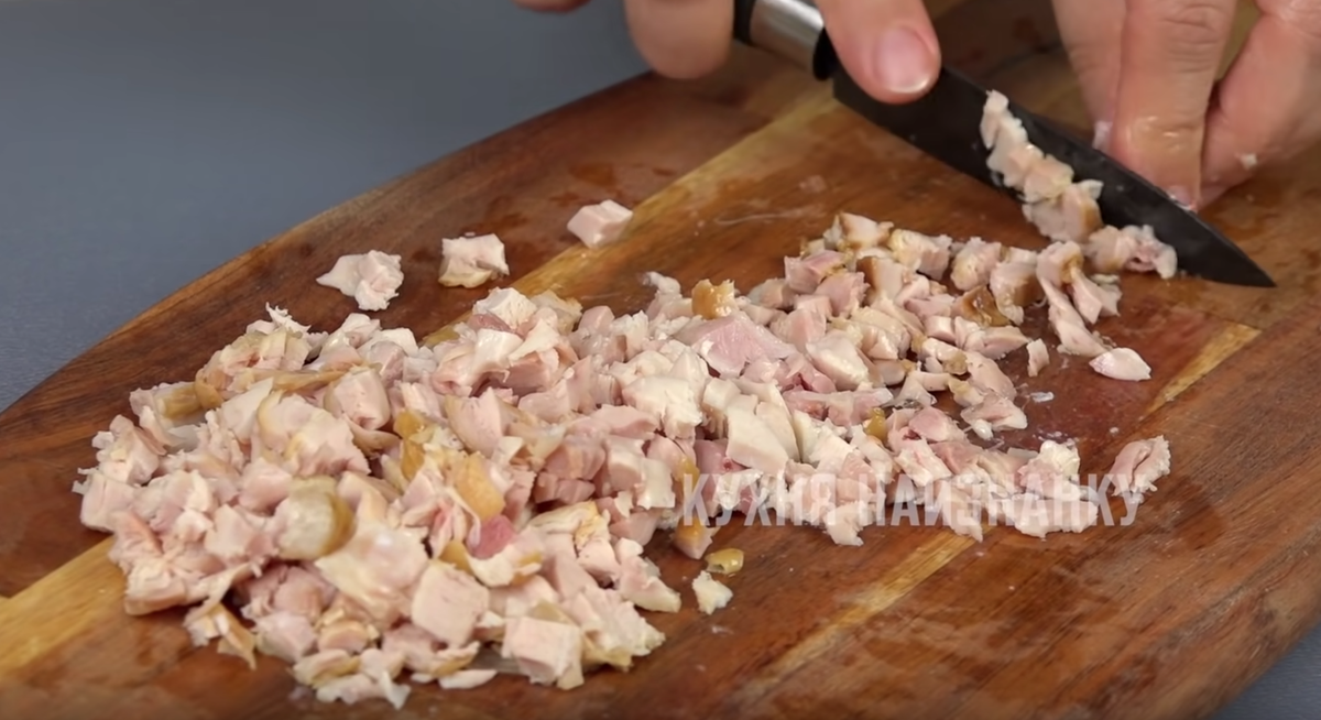 У меня копченый окорочок