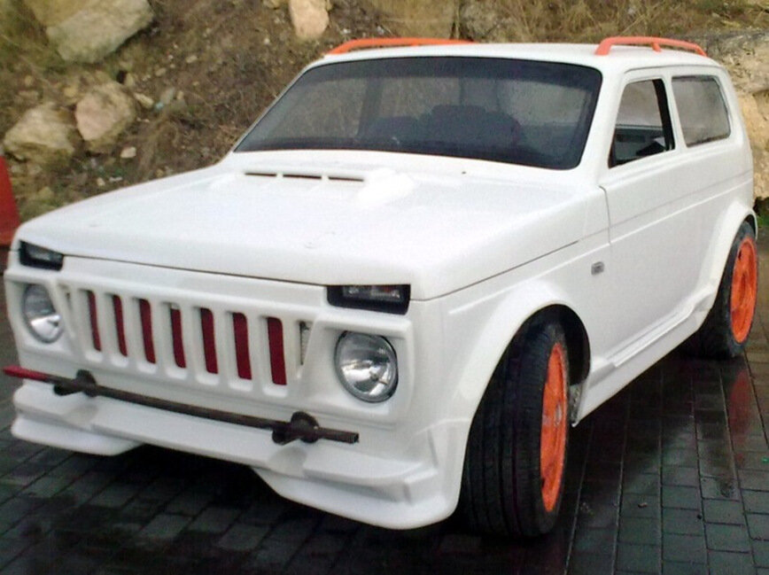 Отопитель модифицированный (корпус из АБС) ВАЗ 21214 (Lada 4*4)