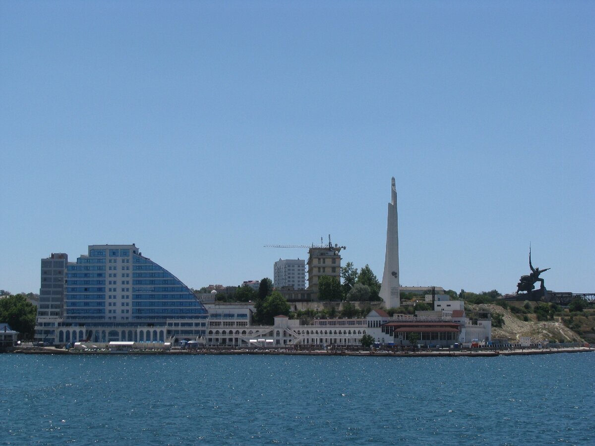 Панорама города Севастополь