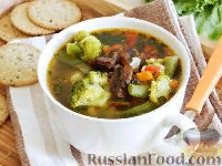 Продукты (на 2 порции) Капуста брокколи - 200 г
Лук репчатый - 1 шт.
Морковь - 1 шт.
Помидоры - 1-2 шт.
Перец болгарский сладкий - 1/3 шт.
Фасоль стручковая - 80 г
Шампиньоны - 90 г
Соус соевый - 2 ст. ложки
Зелень укропа - по вкусу
Соль - по вкусу
Перец черный молотый - по вкусу
Масло растительное - для жарки