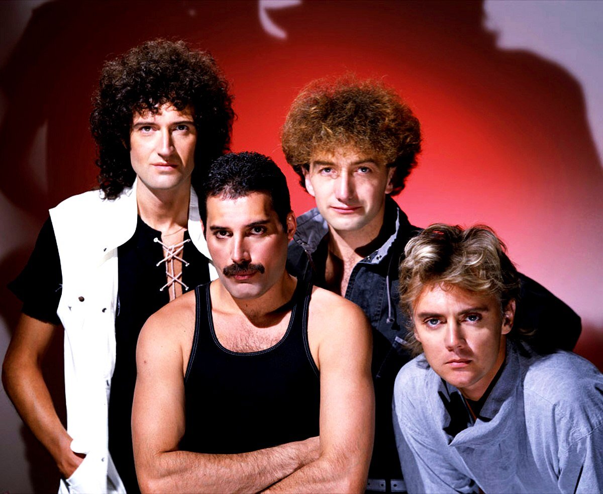 Редкие фотографии Фредди Меркьюри и группы Queen