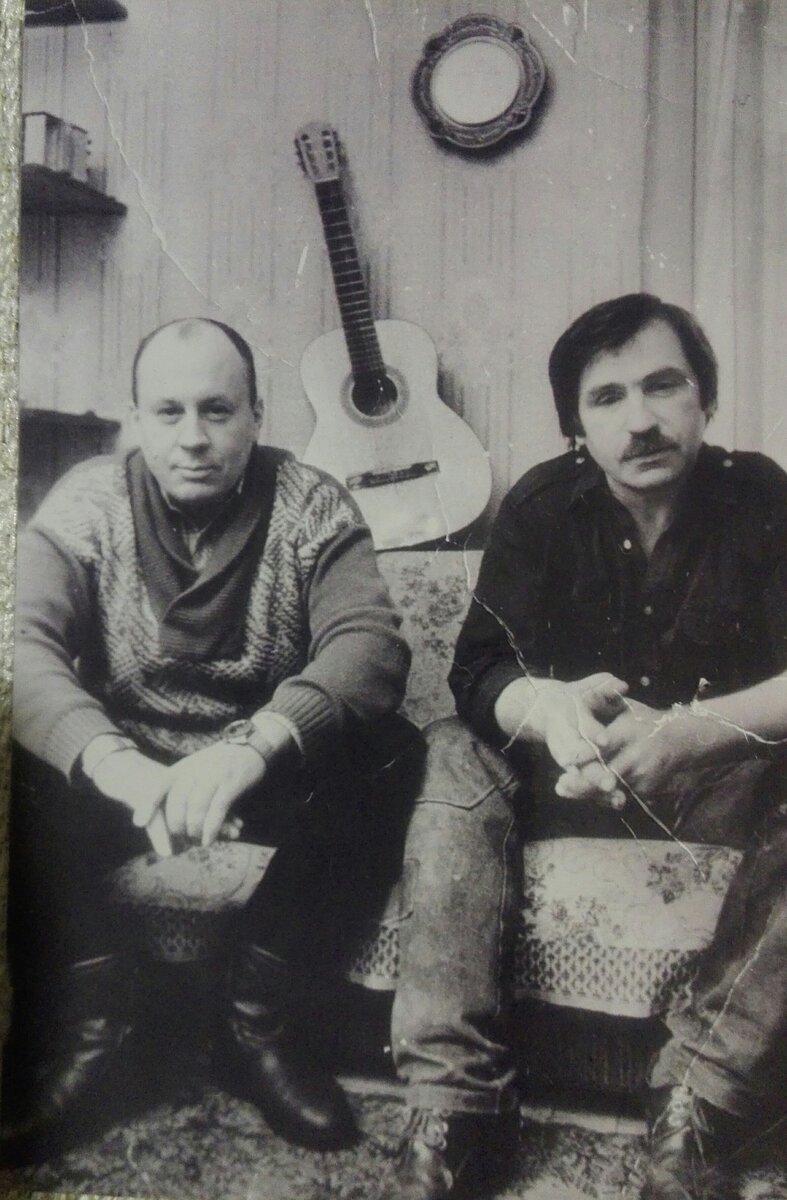 Комар и А. Кокин 90-е годы.