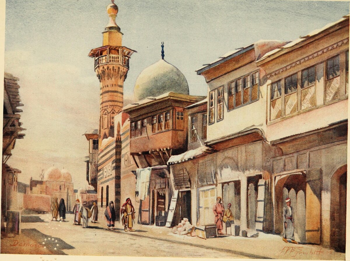 Cairo, Jerusalem, and Damascus. Источник: wikimedia.org. 