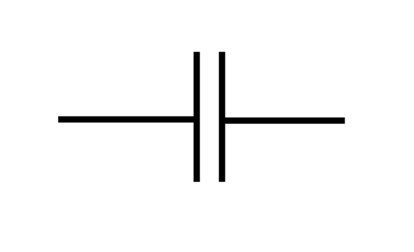 Графическое обозначение конденсатора