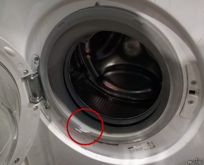 Как заменить манжету люка в стиральной машине?