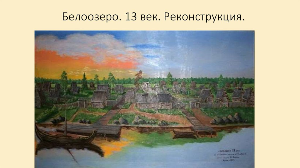Новгород в 10 веке