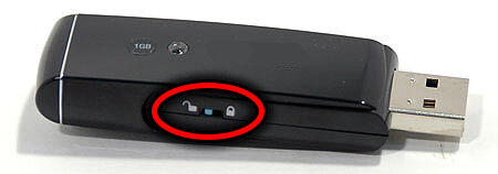 Пример флешки с таким переключателем.