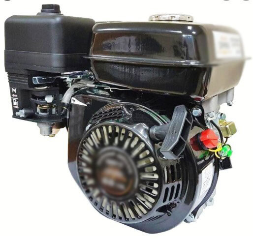 Двигатель 168F-2. 6.5 л.с. Средняя цена в Китае - 50 долларов. Вес двигателя - около 15 кг,