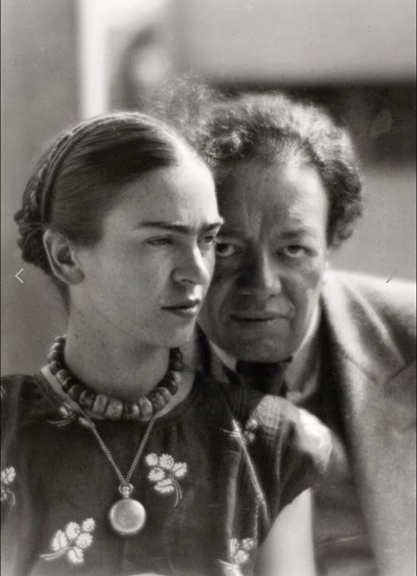 Фрида Кало и Диего Ривьера (фото из интернета)