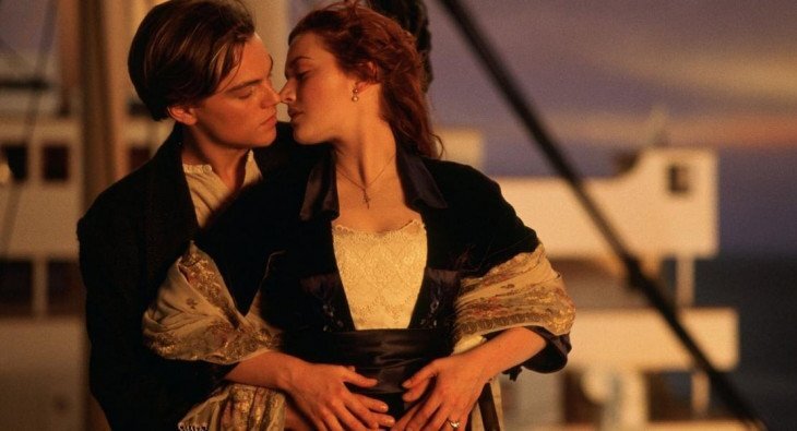 Ещё кадр из фильма "Титаник"