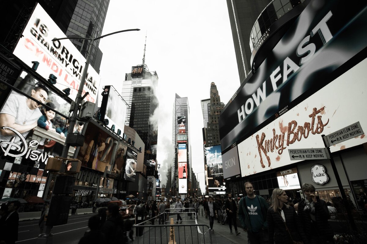 Timesquare. Нью-Йорк