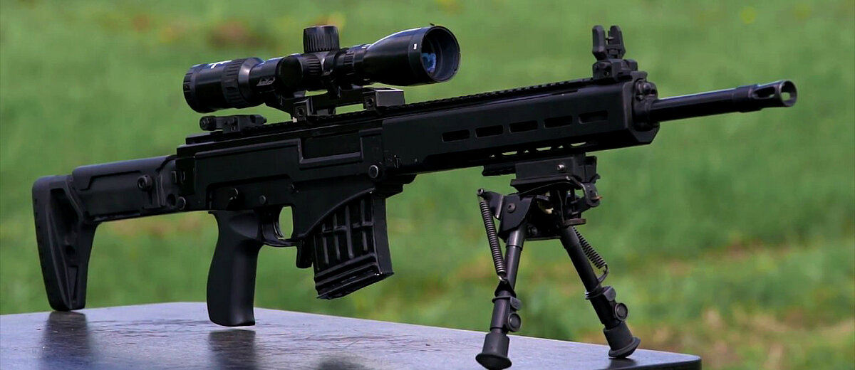 Новая СВД на испытаниях.