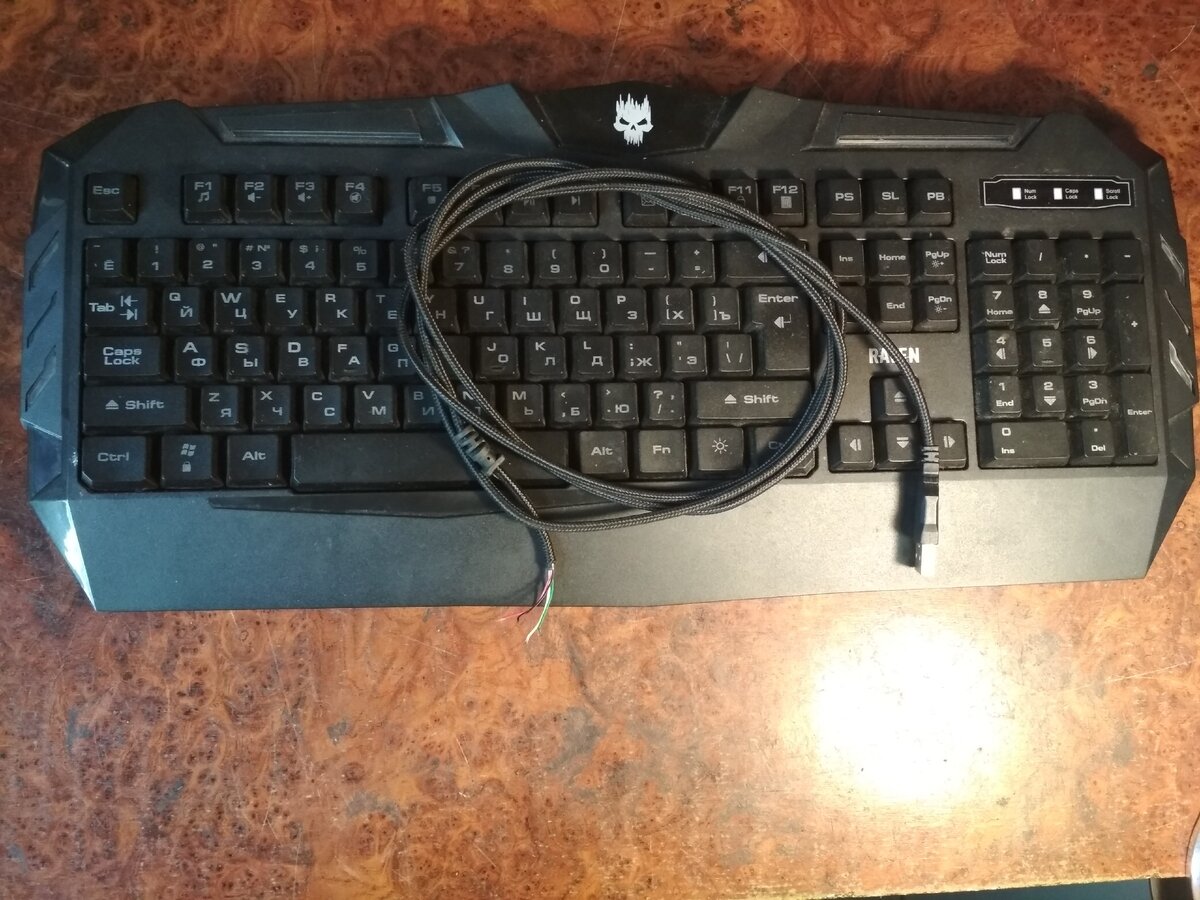 Общее фото клавиатуры в исходном виде.