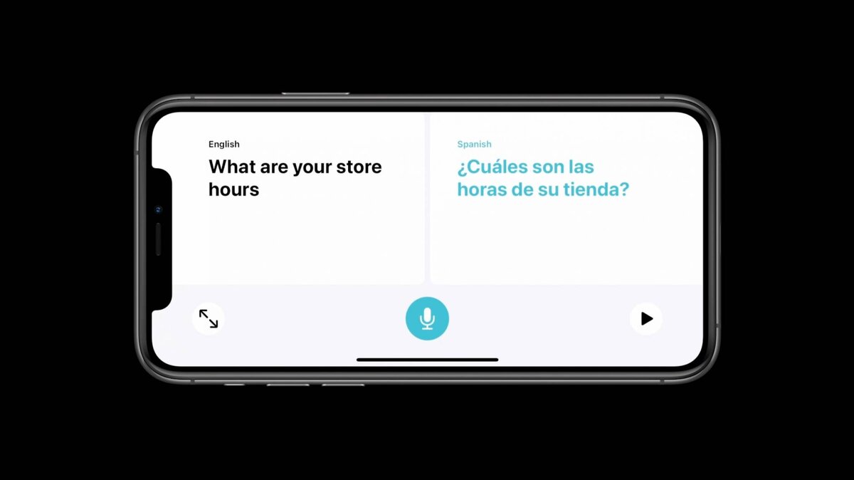 В переводчике от Apple есть много интересных функций