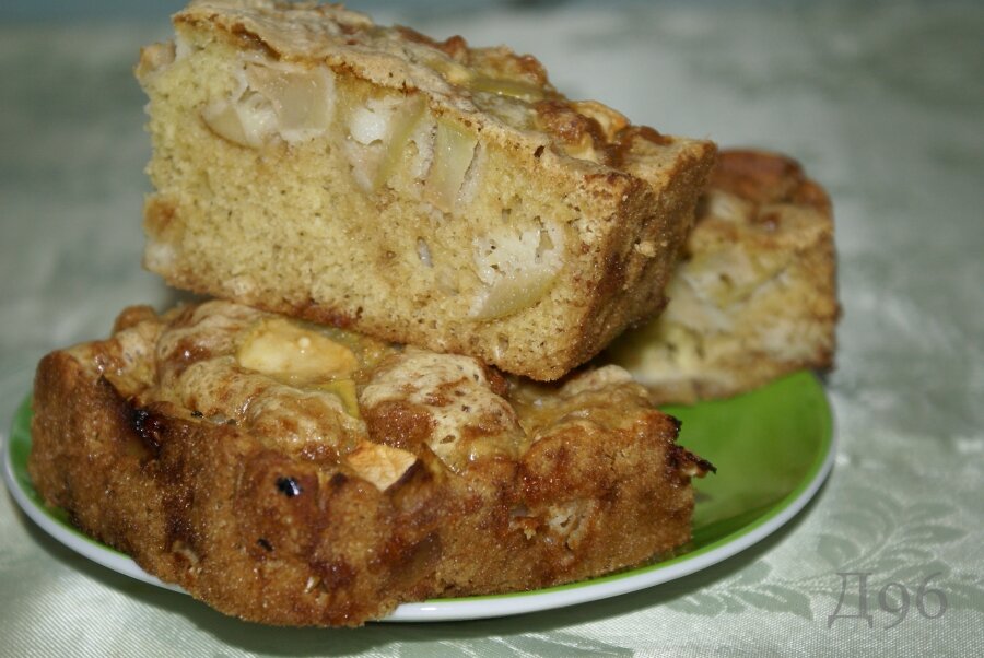 Яблочный пирог. Авторское фото