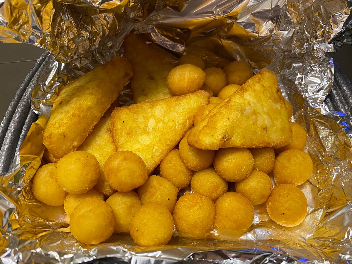 Драники и картофельные шарики