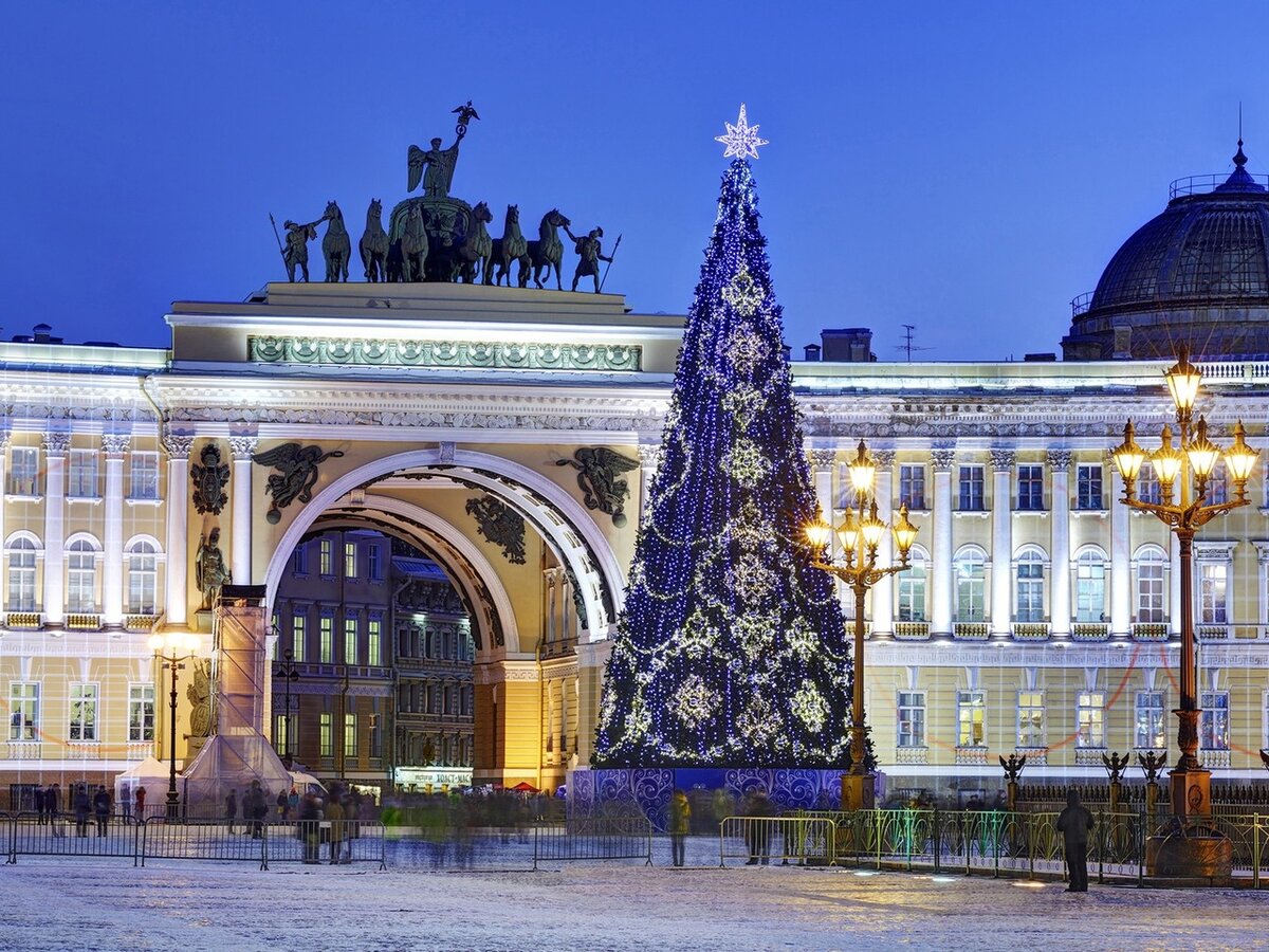 новый год в санкт петербурге