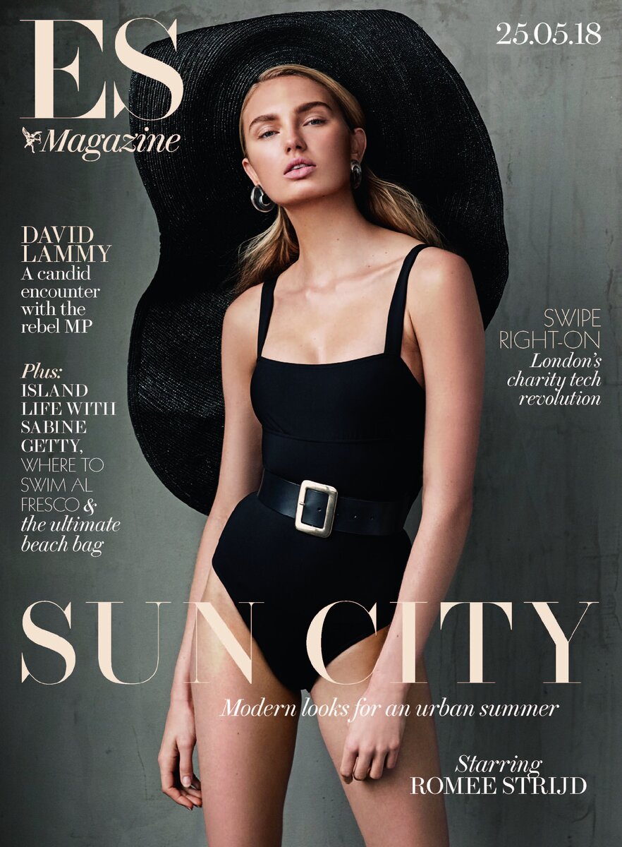 Обложка британского ES Magazine за май 2018 года