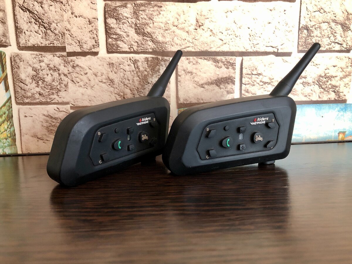 Гарнитура на 6 райдеров