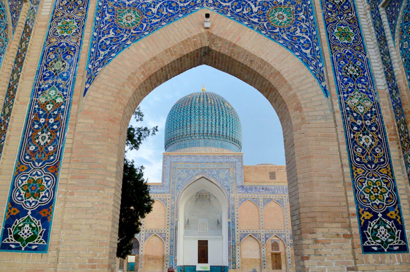 Классический кадр - Гур-Эмир в Самарканде