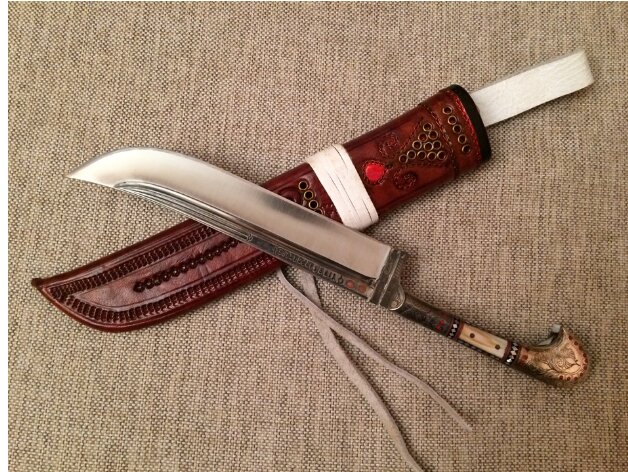 Узбекский нож пчак. Фото из Интернета.