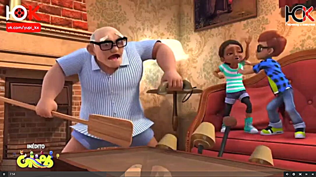 Довели бедного дедушку до нервного срыва.