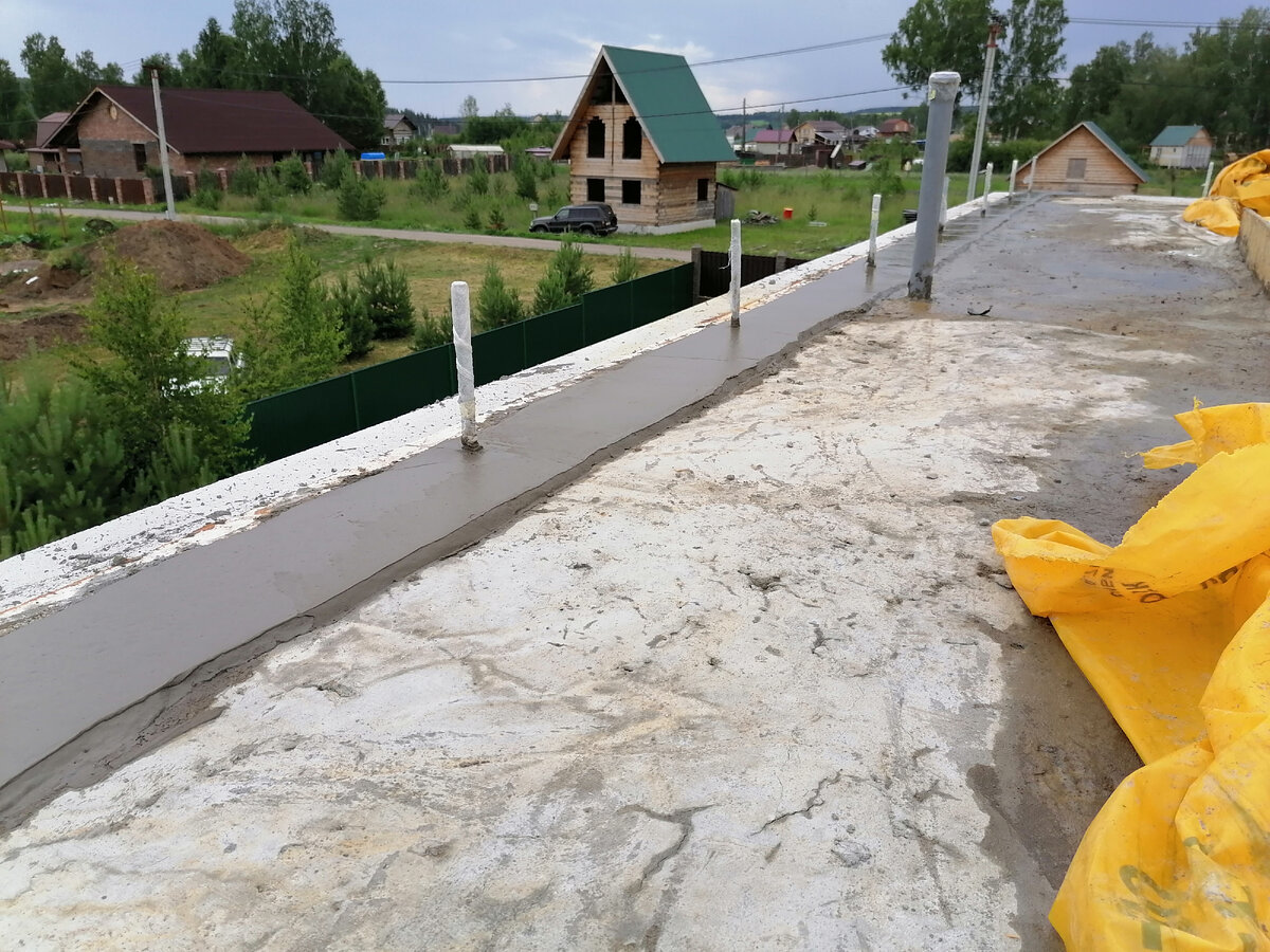 Строительство вальмовой крыши за 5 дней без использования лесов. Был ...