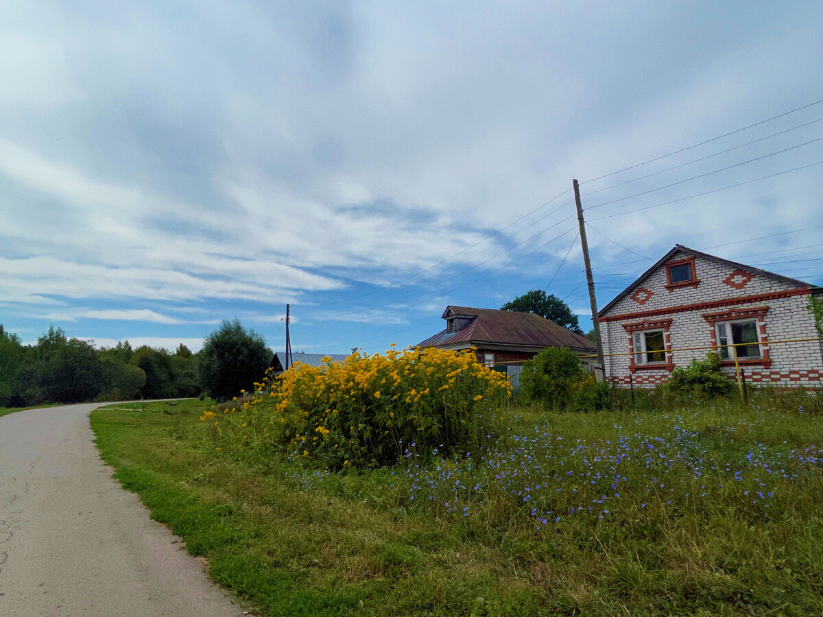 Как выглядит село в котором смешались старые и новые дома. Посетили в  Нижегородской области Соловьево и в целом нам понравилось | Под зонтиком |  Дзен