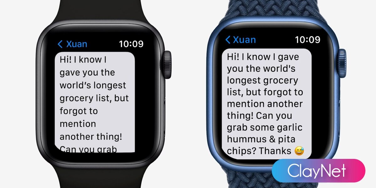 Сравнение с Series 6