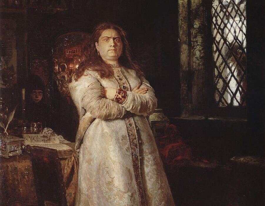 Описание картины репина царевна софья