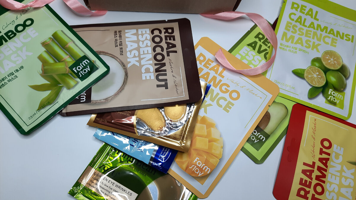 Косметические маски, патчи 