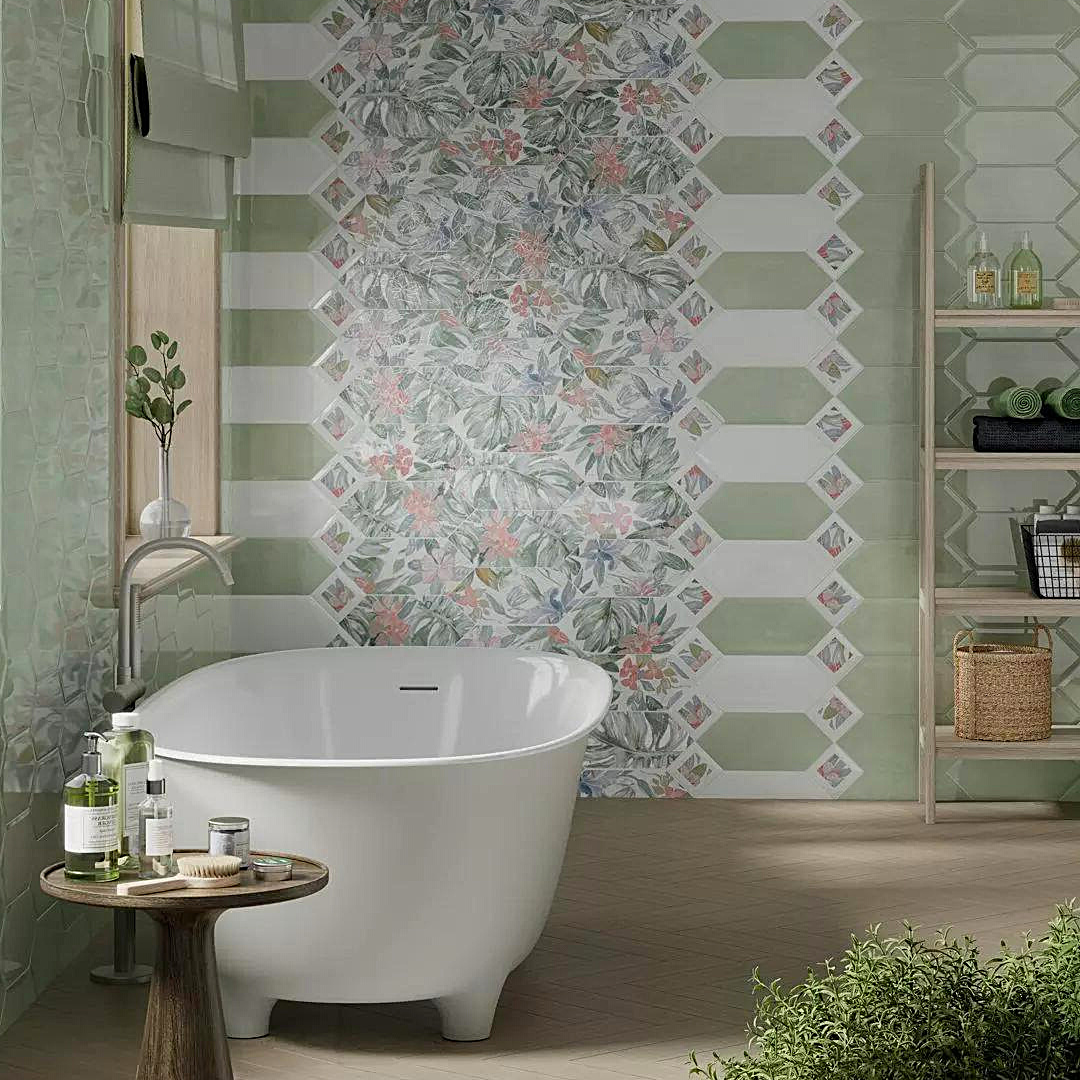 Оформление KERAMA MARAZZI. Коллекция плитки на стенах "Фурнаш"