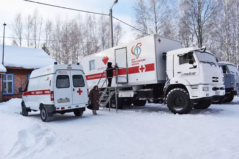    Передвижная поликлиника Югры работает в Нижневартовском районе
