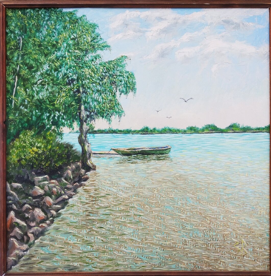 ИЗНУРЯЮЩИЙ ПОЛДЕНЬ''  масло, холст 63*63 см, цена 20 000р доставка почтой СДЭК, буду рад посетителям сообщества https://vk.com/club109222522