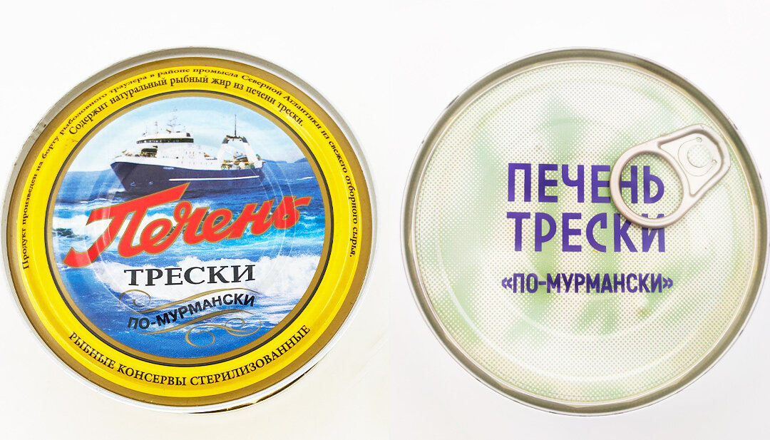 Печень трески «натуральная» VS «по-мурмански» | В чем разница и какую ...