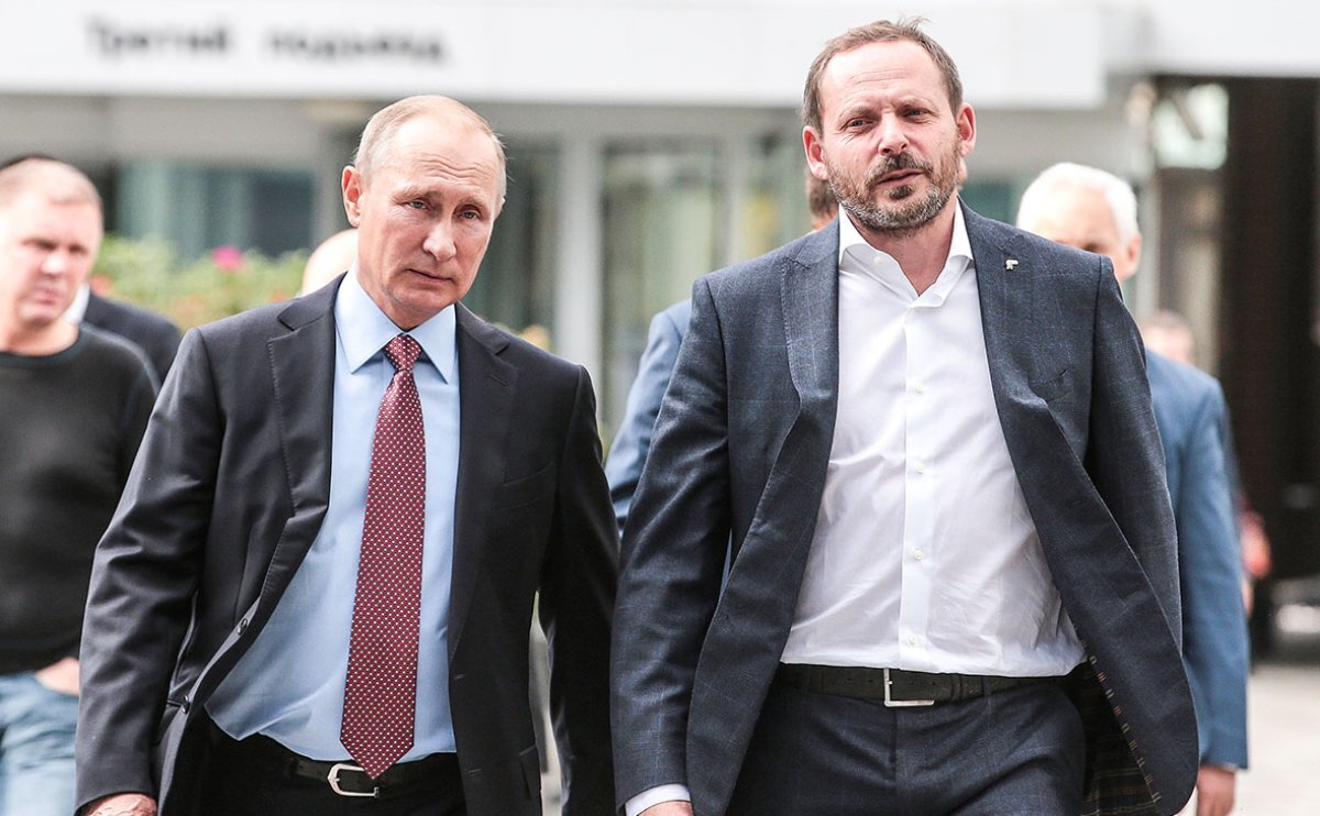 А.Волож и В.Путин
