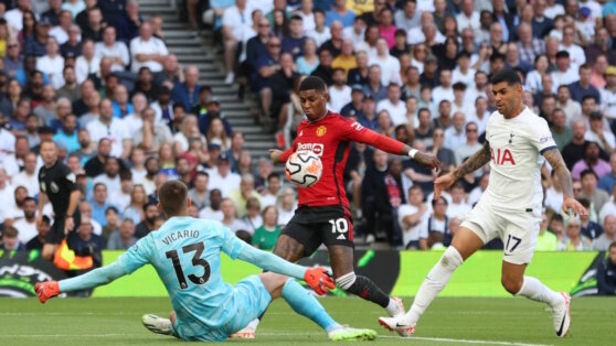    "Тоттенхэм" во втором туре АПЛ обыграл "Манчестер Юнайтед" Андрей Бурков