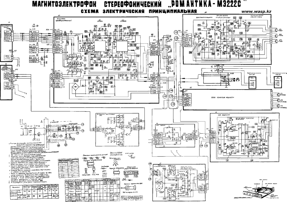 Стерео усилитель романтика схема РОМАНТИКА-МЭ222С Блокнот радиолюбителя Дзен