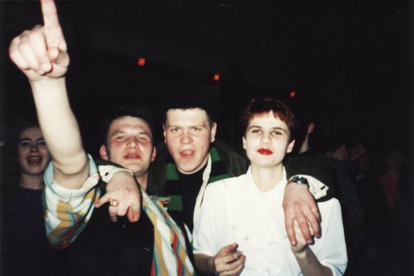 Пацаны на дискотеке. Сеща. ГОК. 1995-1996 г.г.