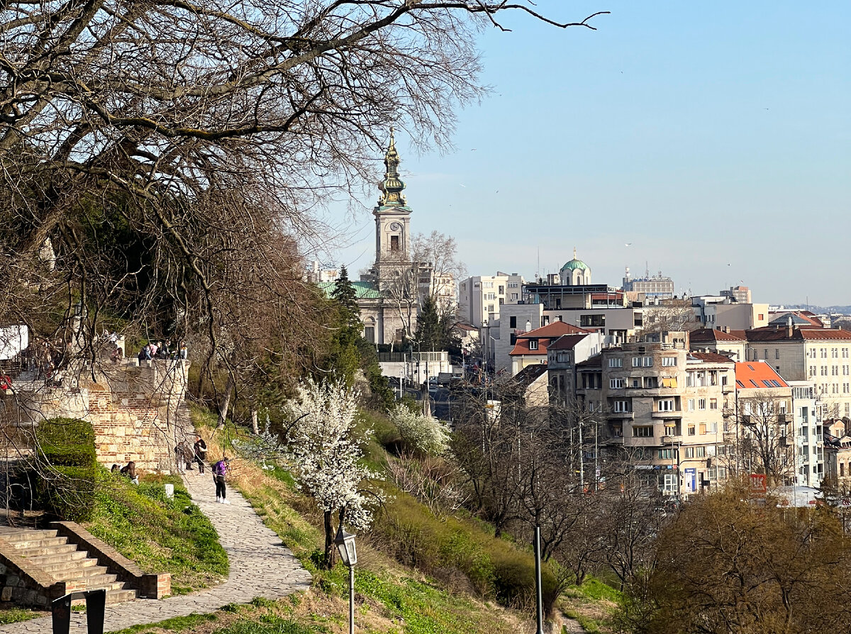 Вид из Белградской крепости