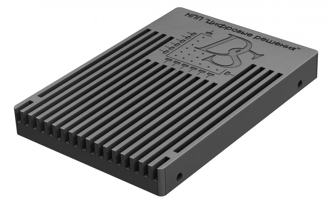 Модель накопителя в САПРе