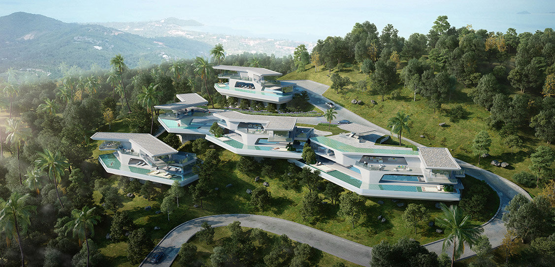 Тайланд Samui Butterfly Villa-GWP Architect