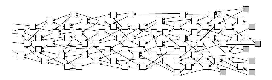 A Tangle is a Directed Acyclic Graph (DAG). 