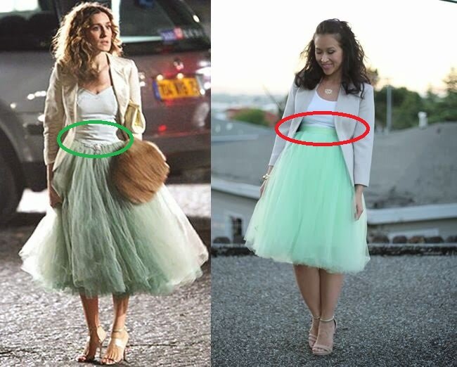 Куда делось расстояние между грудью и поясом? 