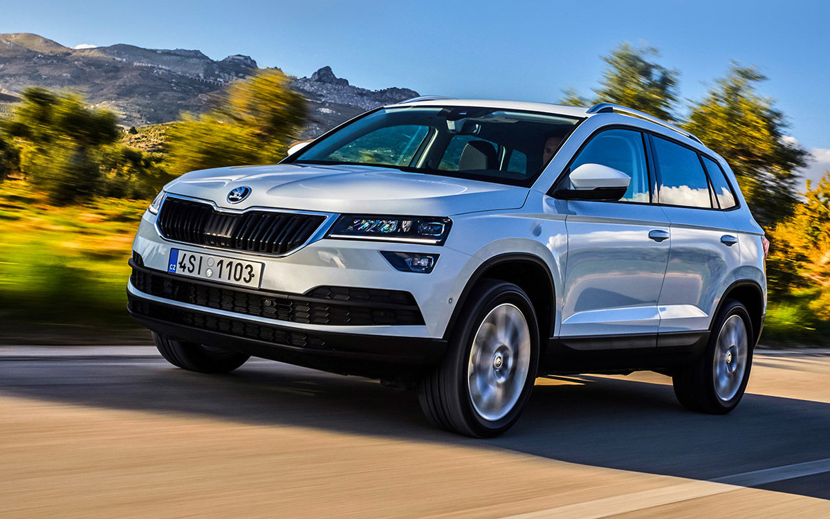 Skoda Karoq (вид спереди)