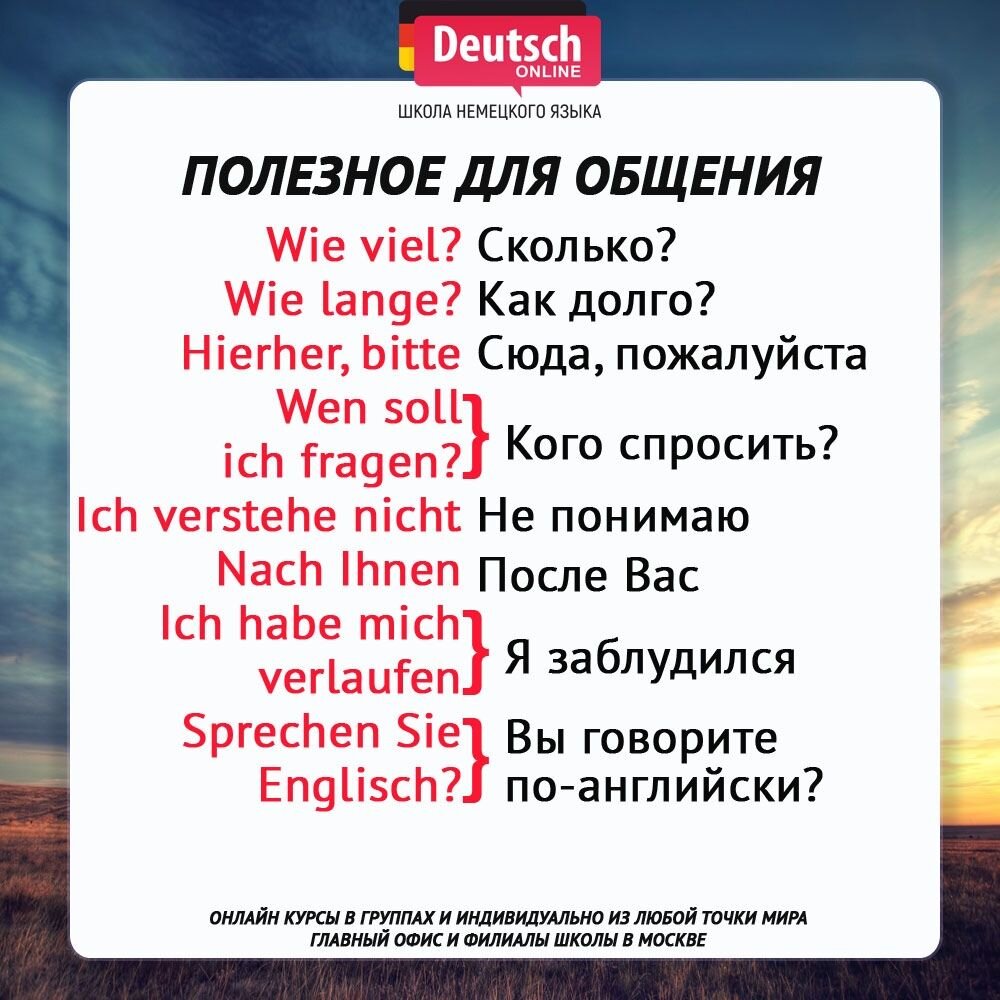 Начальные фразы