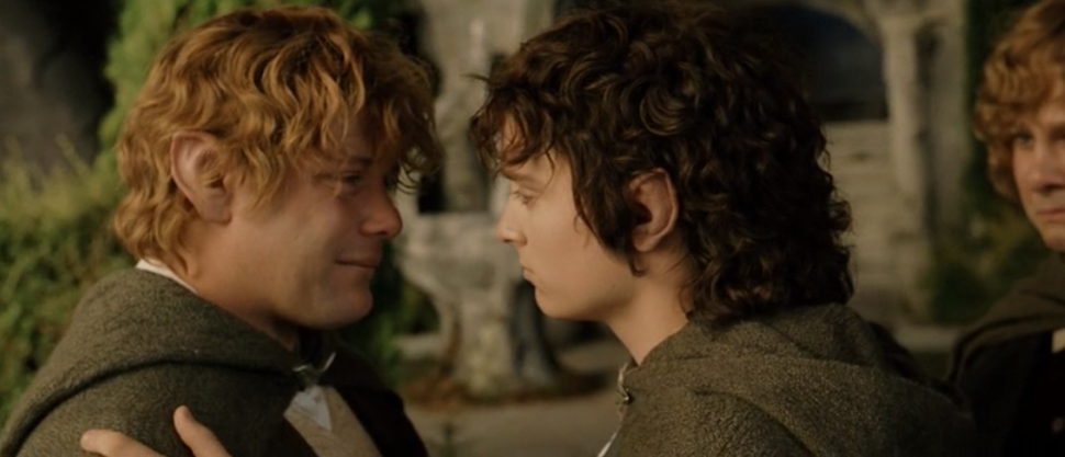 "Плакать не всегда плохо". Кадр из фильма "Властелин Колец: Возвращение Короля"