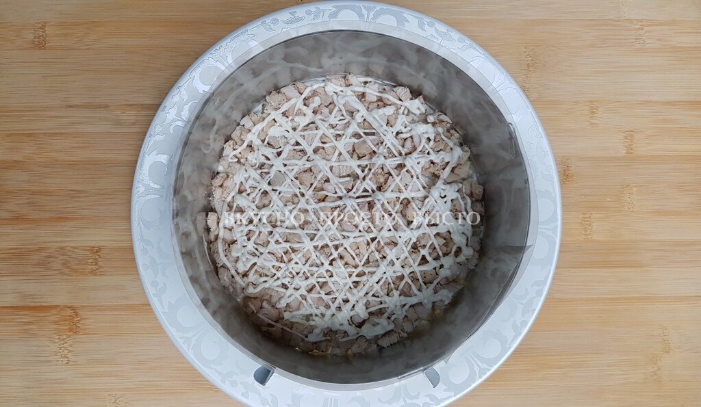 Салат Грибная поляна. Вкусный и простой в приготовлении салат на праздничный стол