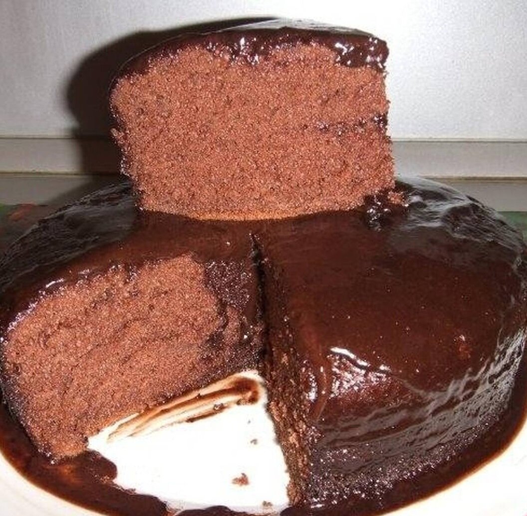 Пирог шоколадный кухе
